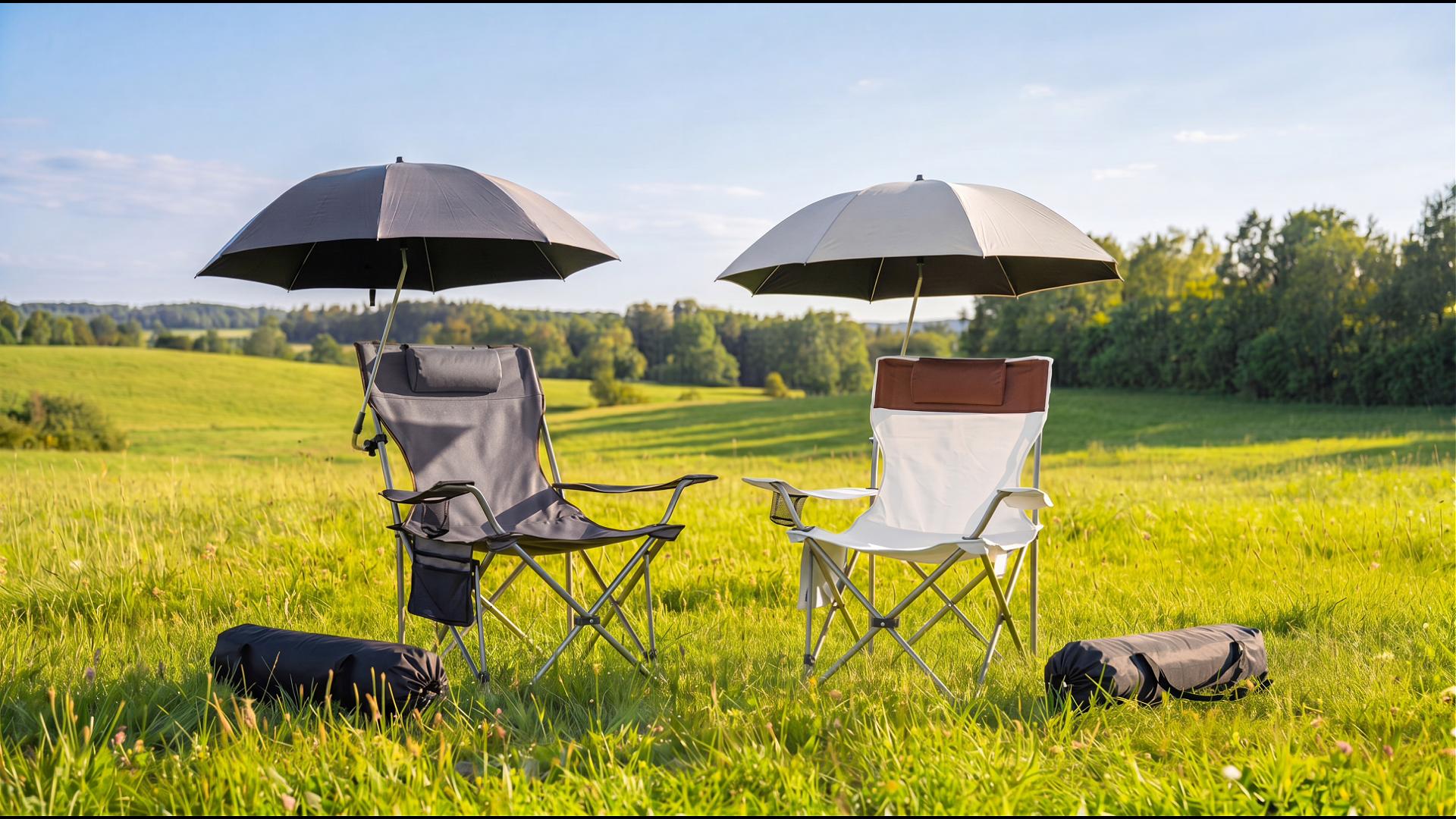 Amazon.com: Yuntau 2 Set Reclining Beach Chairs with UPF 50+